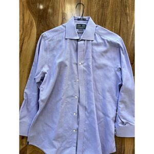 Black Brown 1826 Men's Button Down 16-32 Slim Fit